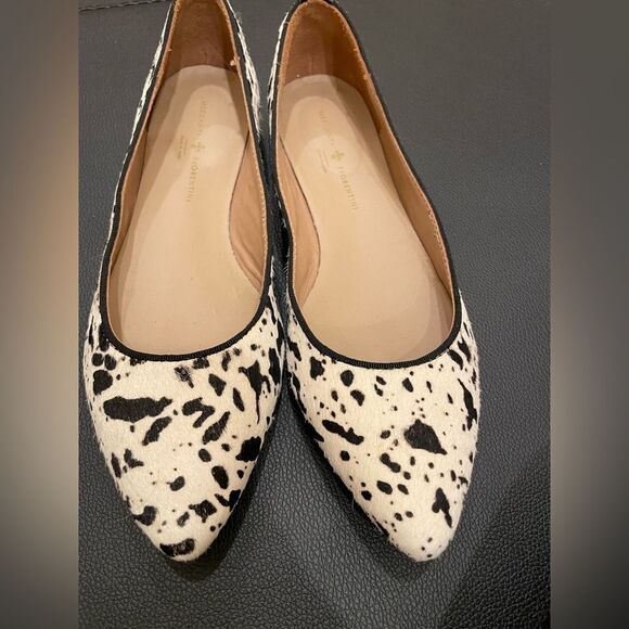 Mercanti Fiorentini Calf Hair Flats - Picture 1 of 7